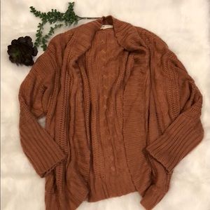 Mauve Knit Cardigan